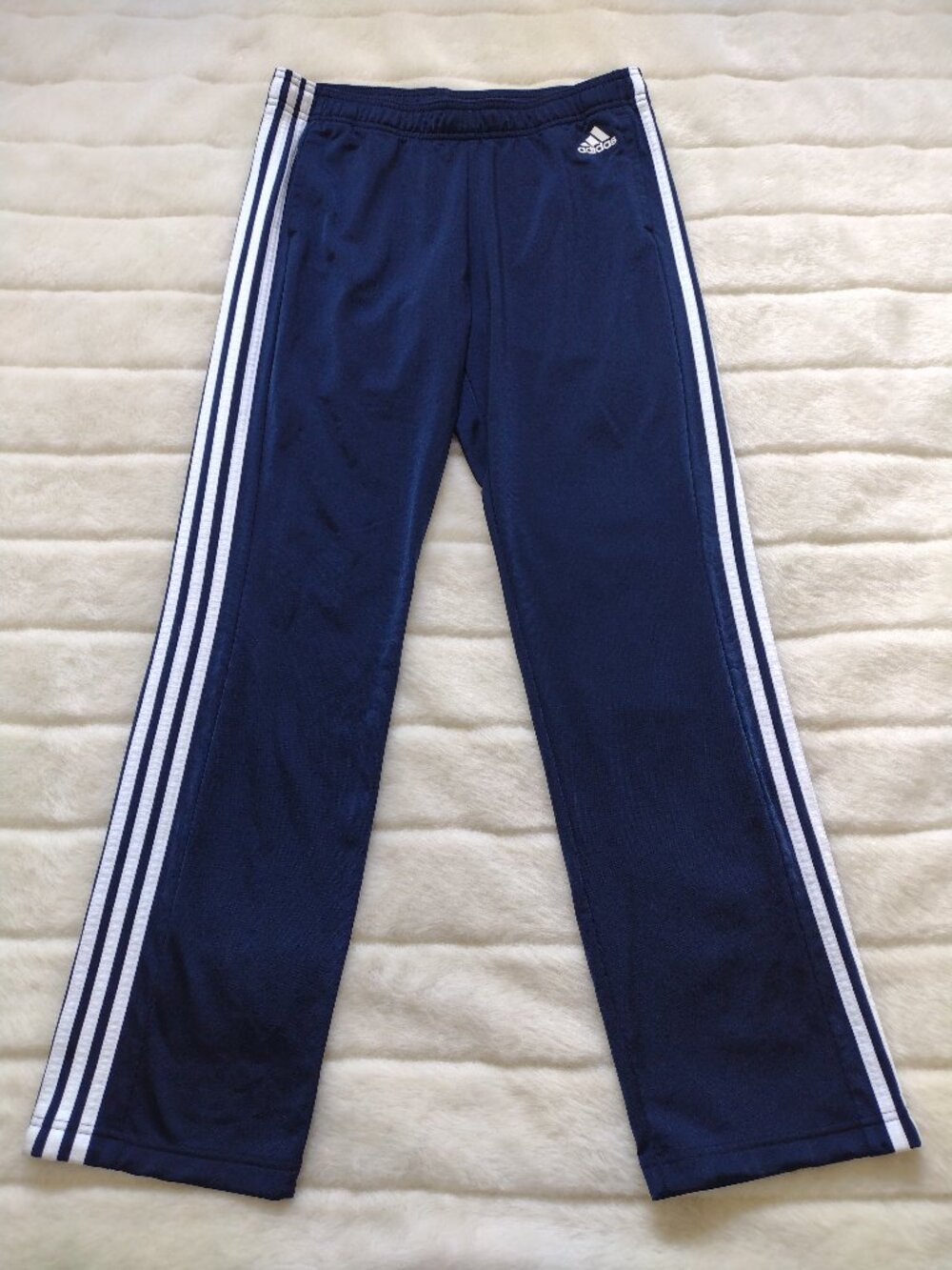 Adidas Men's Track Pants Joggers Blue Medium